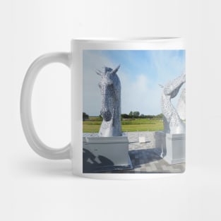 the Kelpies jigsaw puzzle , Helix park, Falkirk jigsaw Mug